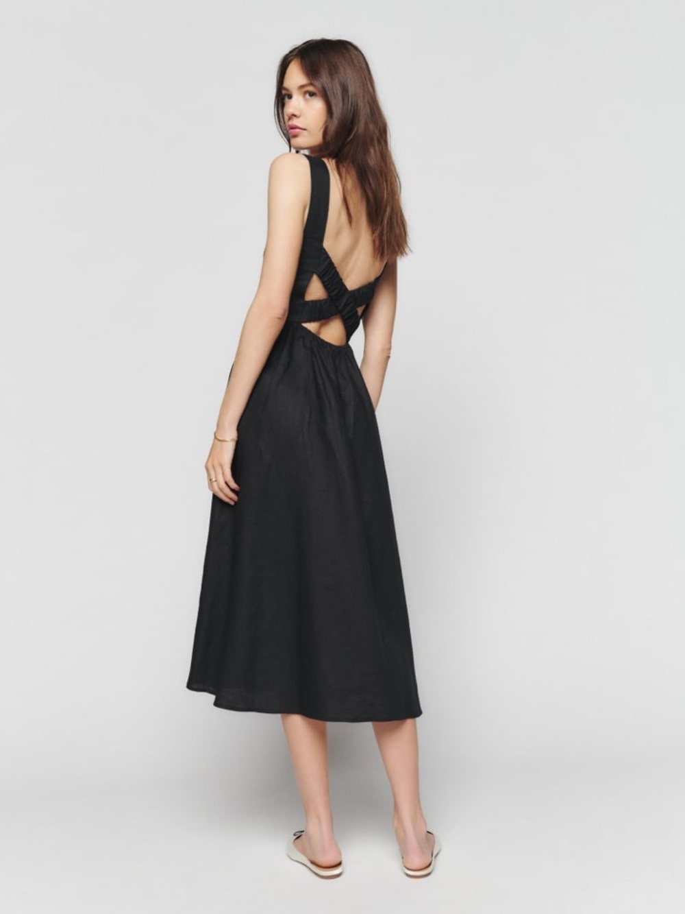 Reformation Frieda Linen Dress
